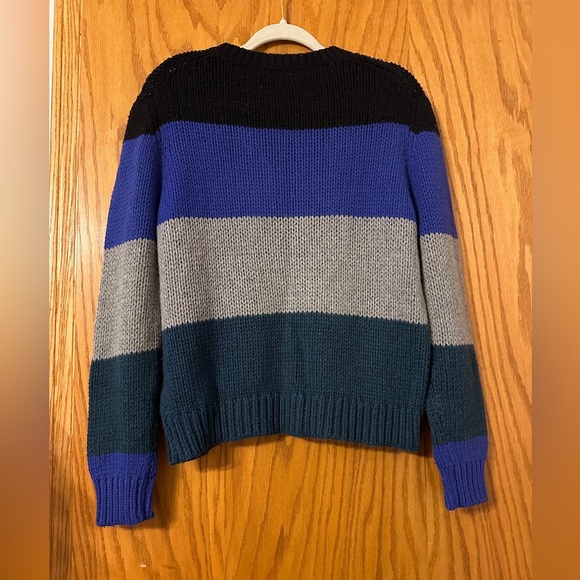 One Grey Day Colorblock Sweater - NWT - Size L - Picture 2 of 9
